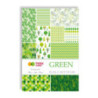 Blok z motywami A4 15k GREEN 30 motywów HA3808 2030-G HAPPY COLOR