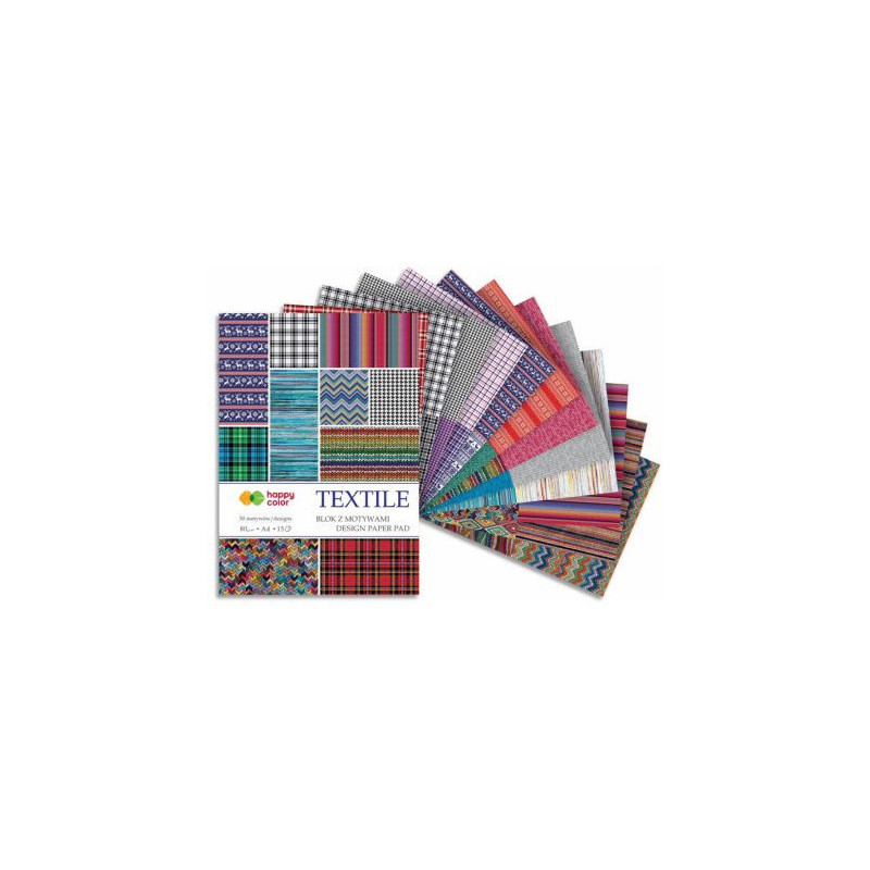 Blok z motywami A4 80g.ŚWIĘTA 15ark. 30 motywów HA 3808 2030-X1 Happy Color