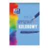 Blok rysunkowy szkolny A4 kolorowy 10 kartek 100g 400166069 OXFORD