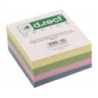 Bloczek klejony 85x85x40mm pastelowy D.RECT 009459