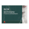 Blok techniczny szkolny A3 kolorowy 10 kartek 160g UNIPAP