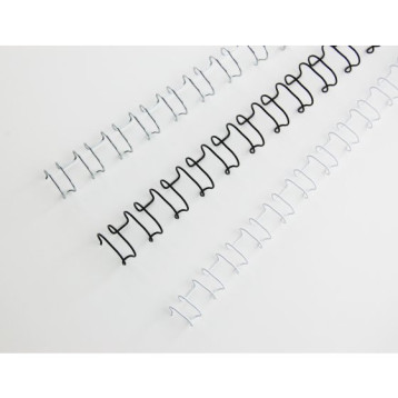 Grzbiety drutowe GBC A4 21L 10mm SLV (100szt) IB160837 Grzbiety drutowe GBC A4 21L 10mm SLV (100szt) IB160837
