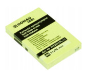 Bloczek samoprzylepny 51x76mm 100k żółty DONAU ECO 7592001PL-11