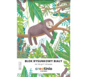 Blok rysunkowy szkolny A4 biały 20 kartek 90g 400176663 TOP 2000