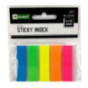 Zakładki indeksujące 45x12mm D.RECT 5x25 sztuk do organizacji dokumentów 009354