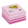 Bloczek samoprzylepny 76x76mm 450k różowy POST-IT 2028-P UU009542984 3M