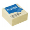 Karteczki samoprzylepne bloczek 75x75mm 400 kartek żółty 400086401 BANTEX