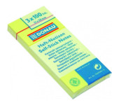 Bloczek samoprzylepny 51x38mm 100k żółty (3szt) DONAU 7585001-11