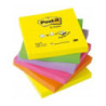 Bloczek samoprzylepny 76x76mm 100k neonowe (6szt) POST-IT Z-Notes R330-NR UU009543198 3M