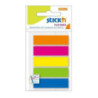 Zakładki indeksujące 45x12mm mix 5 kolorów neon 21050 STICK&acute N
