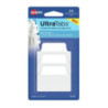 Zakładki indeksujące samoprzylepne 50,8x38,1mm przezroczyste z białą zakładką Ultra Tabs 74787 AVERY ZWECKFORM