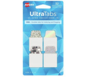 Zakładki indeksujące samoprzylepne 25,4x38,1mm srebrne holograficzne Ultra Tabs 74178 AVERY ZWECKFORM