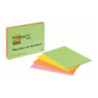 Bloczek samoprzylepny 203x149mm 45k mix kolorów (4szt) POST-IT 6845-SSP MEETING 70005253326 3M