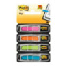 Zakładki POST-IT 12x43mm strzałki neonowe 684ARR4 4x24szt. 3M