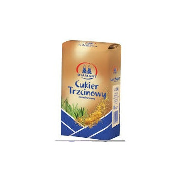 Cukier DIAMANT trzcinowy sypki 1kg