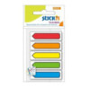 Zakładki indeksujące Strzałki 45x12mm mix 5 kolorów neon 21464 STICK&acute N