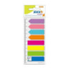 Zakładki indeksujące neon 8x25szt(Paski+Strzałki)+linijka 21346 STICK`N