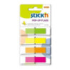 Zakładki indeksujące w podajniku 45x12mm 160/4 kolory 26017 STICK&acute N