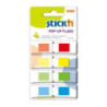 Zakładki indeksujące w podajniku 45x12mm 140/4 kolory 26020 STICK&acute N