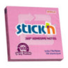 Bloczek STICKN 76x76mm 360stopni różowy 21554