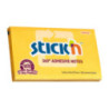 Bloczek samoprzylepny 127x76mm 100k ciemnożółty 360stopni STICK`N 21555
