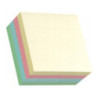 Bloczek samoprzylepny 76x76mm 400k mix 4 kolorów pastelowych STICK`N 21013
