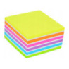 Bloczek STICKN 76x76mm 400k mix neonowy 6 kolorów 21539