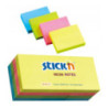 Bloczek samoprzylepny 38x51mm 100k mix neonowy (12szt) 21532 STICK`N