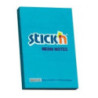 Bloczek STICKN 76x51mm niebieski neon 100k 21207 STICKN