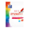 Blok rysunkowy szkolny A4 biały 20 kartek 120g 400093195 OXFORD