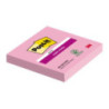 Bloczek samoprzylepny 76x76mm 90k różowy Super Sticky POST-IT 654-6SS-PNK 3M