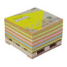 Bloczek samoprzylepny 76x76mm 400k 5 kolorów KRAFT paleta 21817 STICK`N