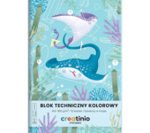 Blok techniczny A3 10k 160g CREATINIO kolorowy barwiony w masie 400176680
