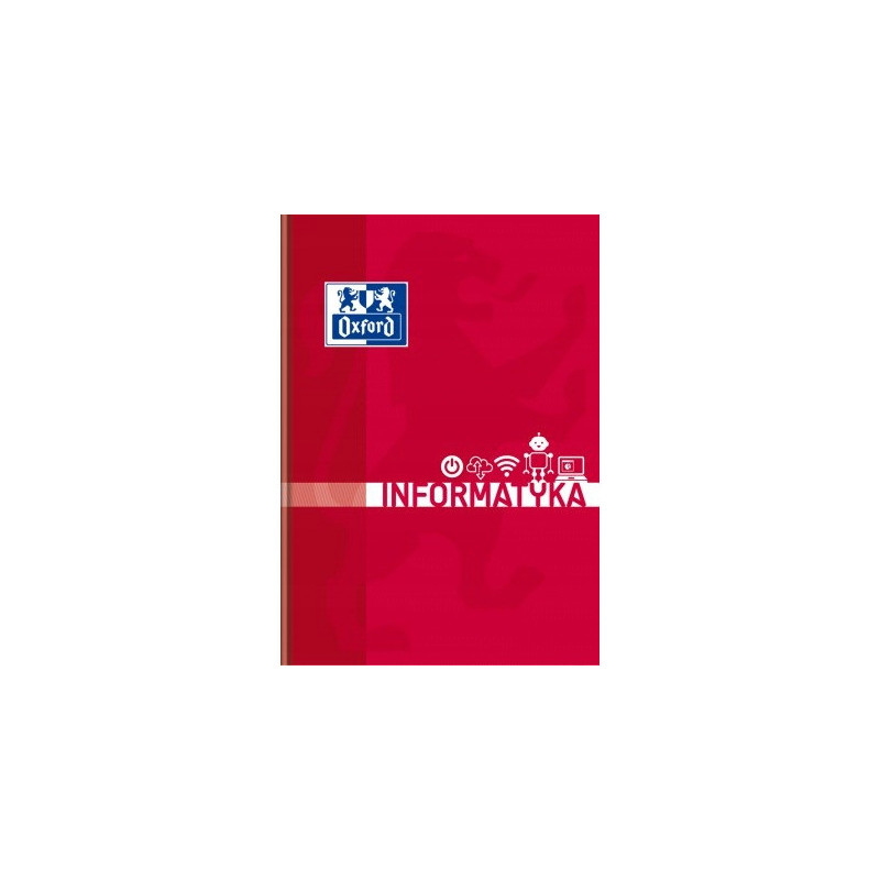 Brulion A5 80k kratka margines szyty INFORMATYKA 400150854 OXFORD