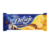 Ciastka DELICJE Szampańskie 147g pomarańcza
