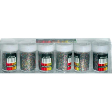 Brokat sypki multikolor 6x8g (6sztuk) MT-6358 ALIGA Brokat sypki multikolor 6x8g (6sztuk) MT-6358 ALIGA