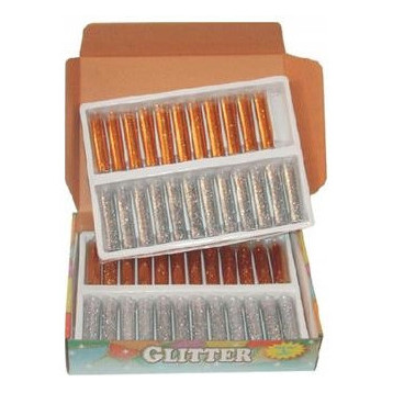 Brokat złoty/srebrny fiolka 7ml (48szt) GL-748/1-GS ALIGA