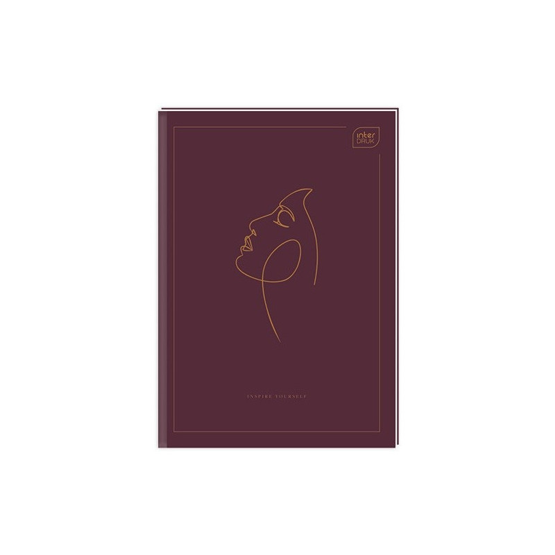 Brulion B5 160k kratka twarda oprawa INTERDRUK