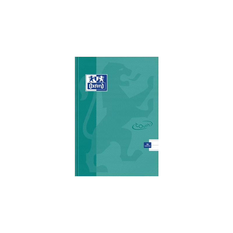 Zeszyt szkolny A5 Brulion 96 kartek w linię 90g laminowany TOUCH 400091176 OXFORD