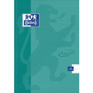 Zeszyt szkolny A5 Brulion 96 kartek w linię 90g laminowany TOUCH 400091176 OXFORD