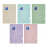 Zeszyt szkolny A5 Brulion 96 kartek w kratkę pastelowy TOUCH PASTEL 400175292 OXFORD