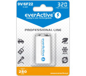 Akumulatorek EVERACTIVE Professional Line 9V/HR22/6F22 320mAh