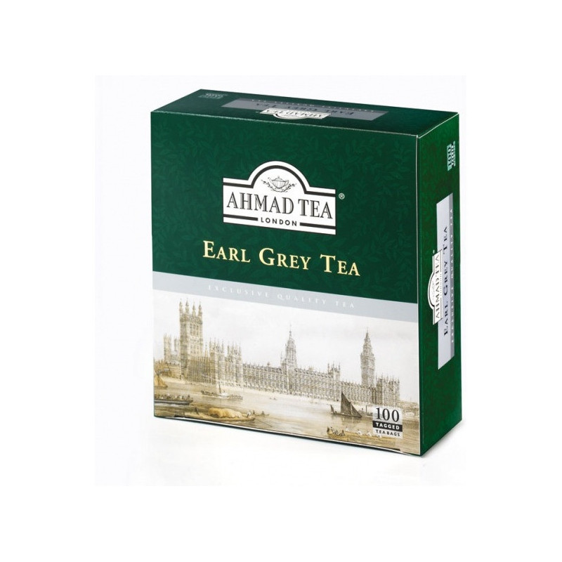 Herbata AHMAD TEA EARL GREY 100t 2g czarna zawieszka