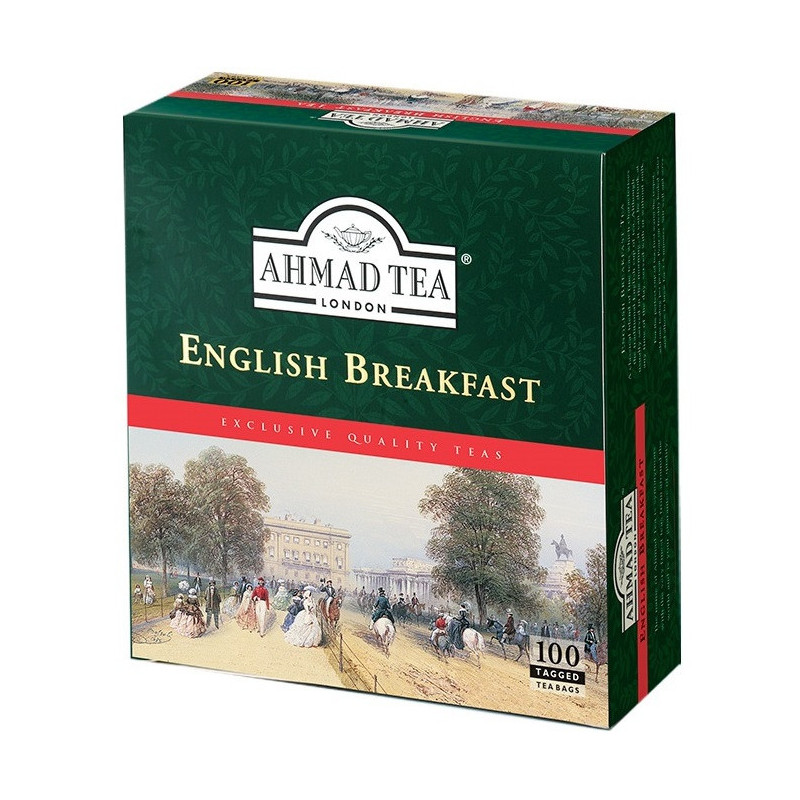 Herbata AHMAD TEA ENGLISH BREAKFAST 100t 2g zawieszka