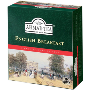 Herbata AHMAD TEA ENGLISH BREAKFAST 100t 2g zawieszka Herbata AHMAD TEA ENGLISH BREAKFAST 100t 2g zawieszka