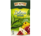 Herbata BIG-ACTIVE zielona (20 torebek) PIGWA-GRANAT