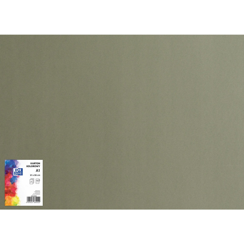 Blok karton kolorowy CREATINIO A1 160g 25 arkuszy nr.98 ciemny szary 400149524 TOP 2000