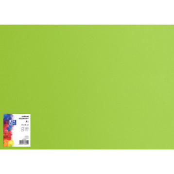 Blok karton kolorowy CREATINIO A1 160g 25 arkuszy nr.66 jasny zielony 400149557 TOP 2000