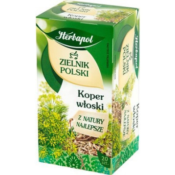 Herbata HERBAPOL ZIELNIK POLSKI KOPER FIX 20t Herbata HERBAPOL ZIELNIK POLSKI KOPER FIX 20t