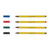 Cienkopis D400 4szt. mix kolorów 105227 LEVIATAN